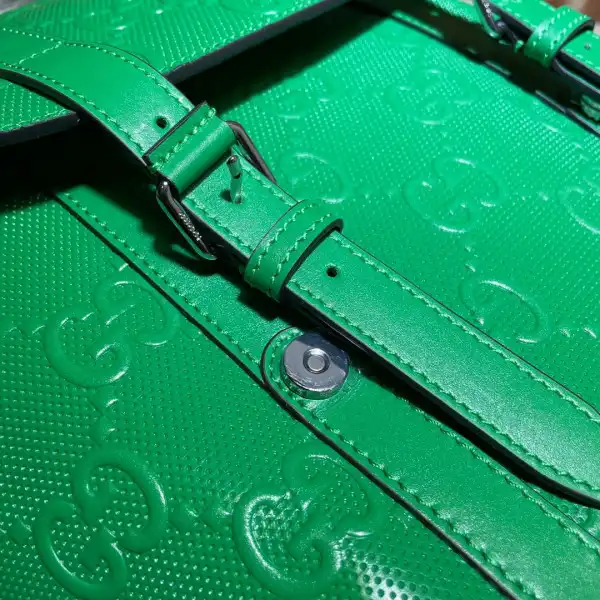 GUCCI GG embossed backpack