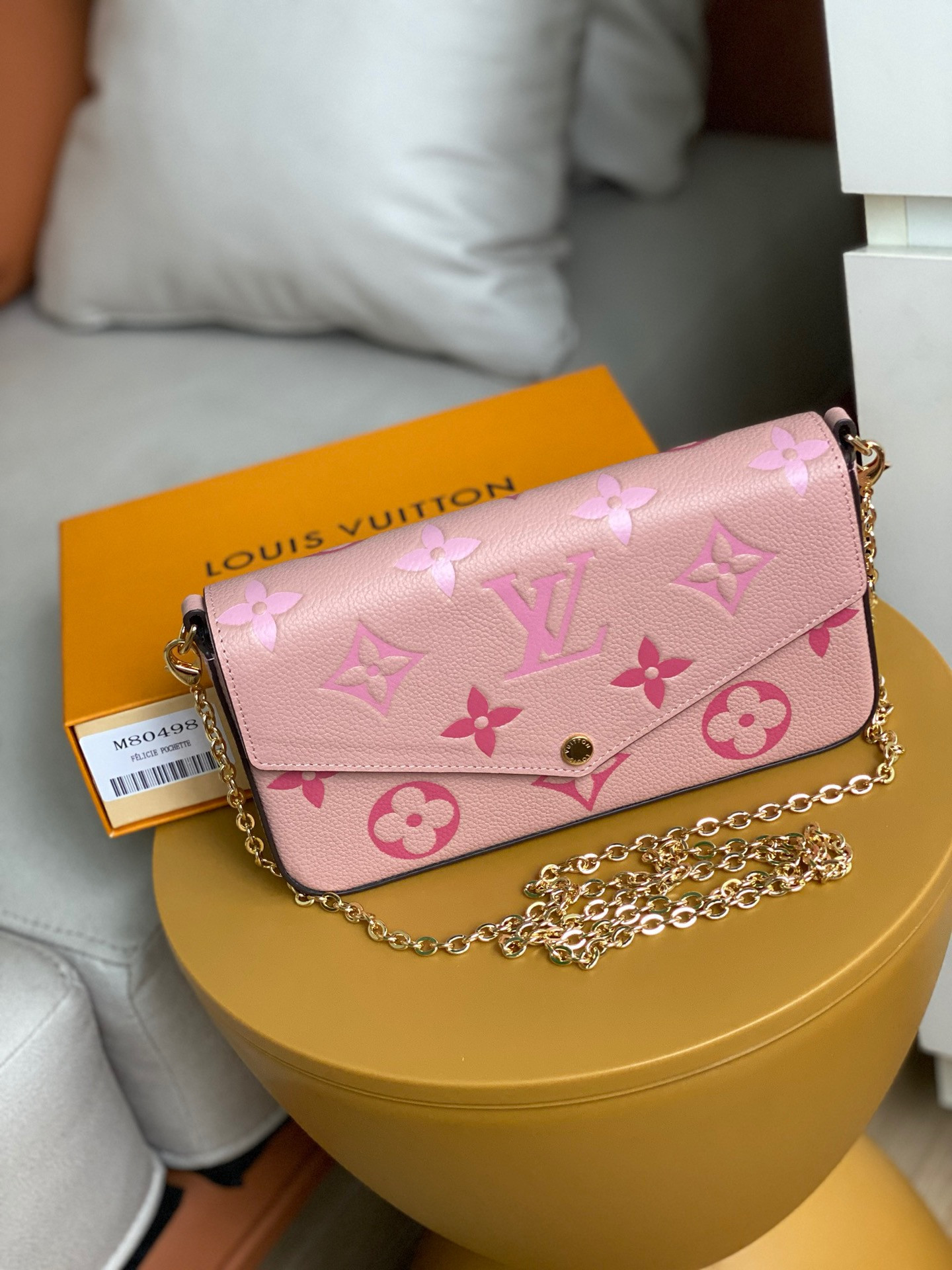 [FREE SHIPPING] LOUIS VUITTON FÉLICIE POCHETTE