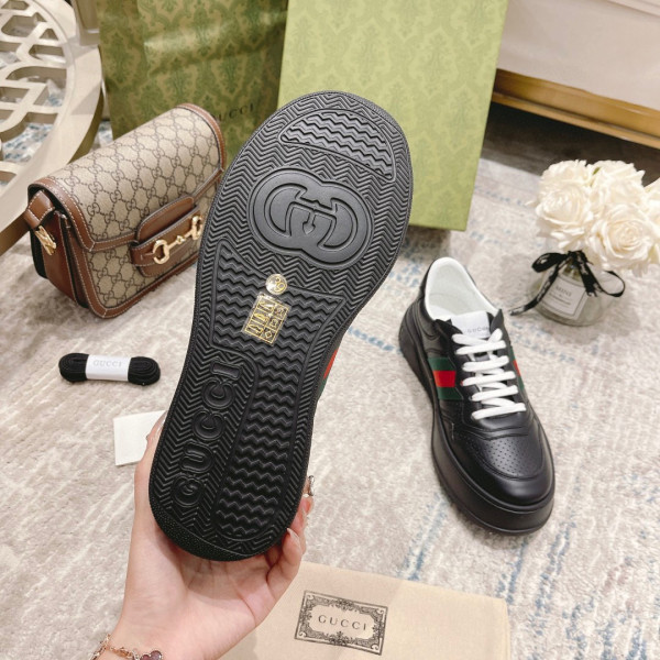 HOT SALE GUCCI GG embossed sneaker