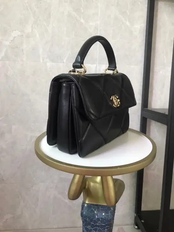 First bag ru CHANEL FLAP BAG WITH TOP HANDLE