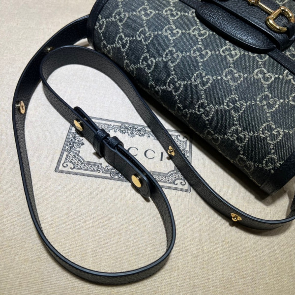 HOT SALE GUCCI Horsebit 1955 shoulder bag