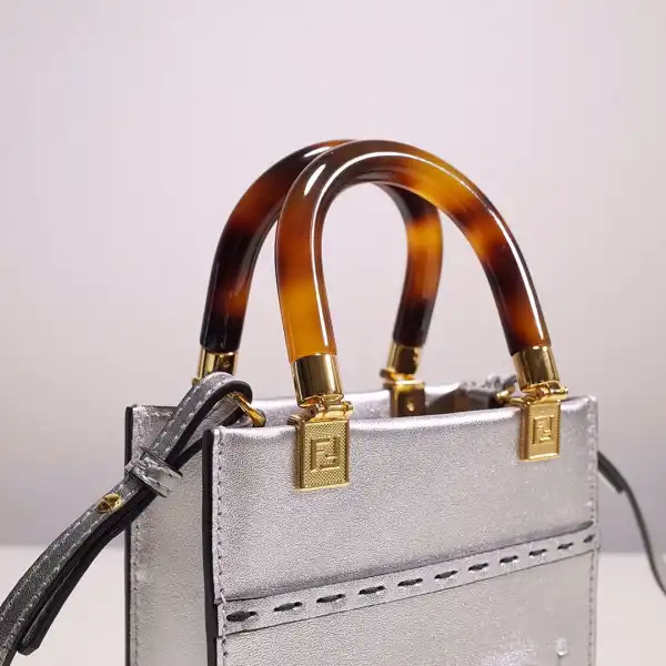 First Bag Ru FENDI MINI SUNSHINE SHOPPER-13-18-6.5cm