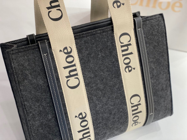 [FREE SHIPPING] CHLOÉ medium woody tote bag