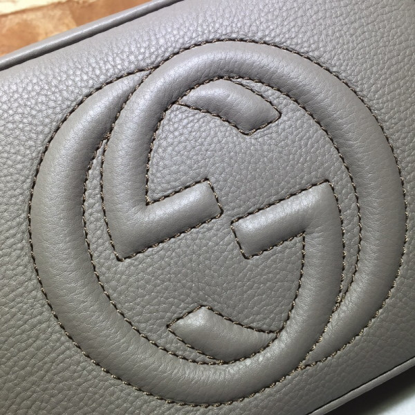 HOT SALE GUCCI Soho small leather disco bag