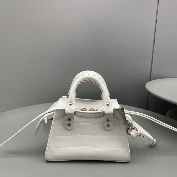 BALENCIAGA NEO CHANELASSIC NANO TOP HANDLE BAG