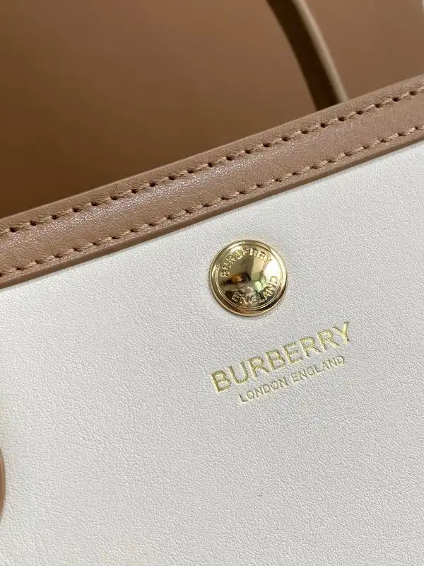 BURBERRY Small Vintage Check Two-handle Title Bag