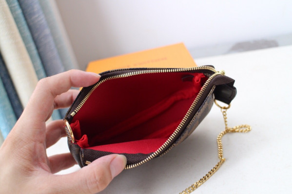 HOT SALE LOUIS VUITTON MINI POCHETTE ACCESSOIRES