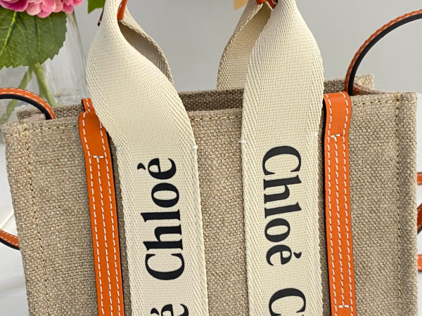 HOT SALE CHLOÉ woody nano tote