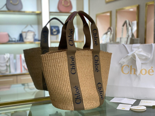 HOT SALE CHLOÉ large woody basket