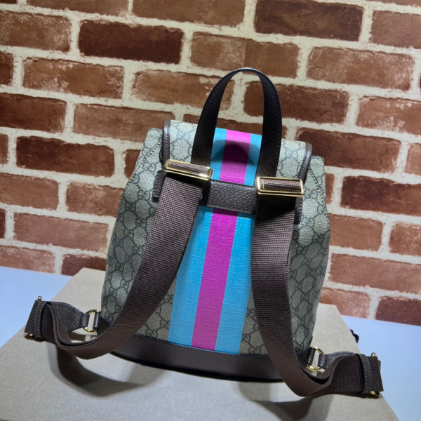 [FREE SHIPPING] Gucci Backpack with Interlocking G