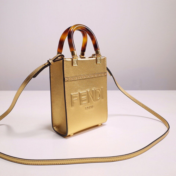 HOT SALE FENDI MINI SUNSHINE SHOPPER-13-18-6.5cm