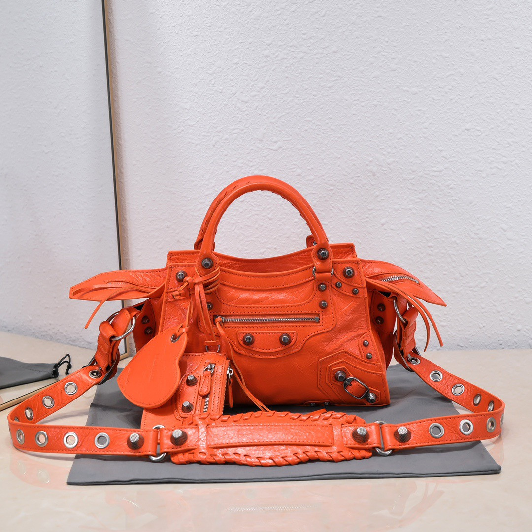 HOT SALE BALENCIAGA NEO CAGOLE XS HANDBAG