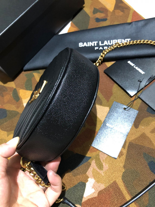 HOT SALE YSL VINYLE ROUND CAMERA BAG