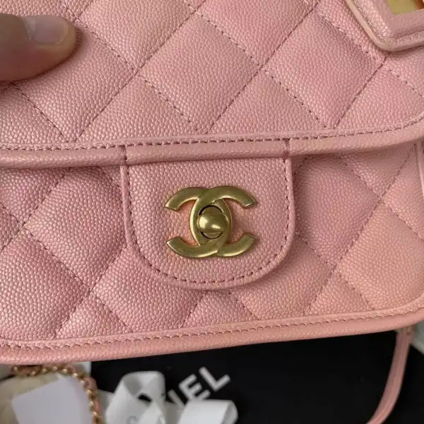 First bag ru CHANEL SMALL FLAP BAG WITH TOP HANDLE