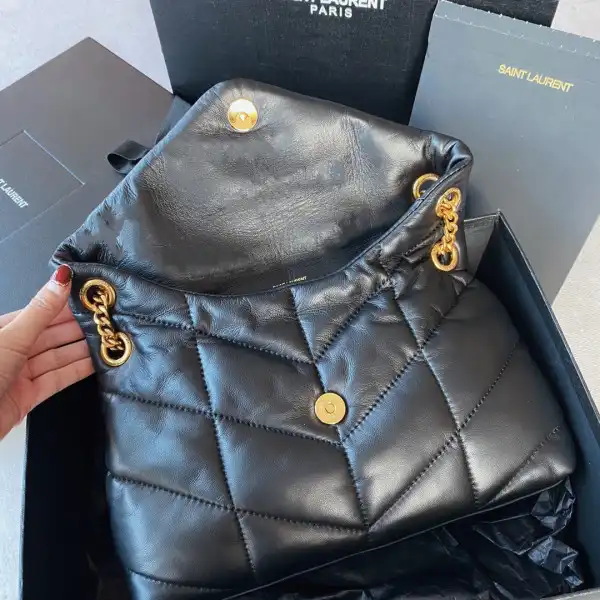 YSL PUFFER SMALL CHAIN BAG