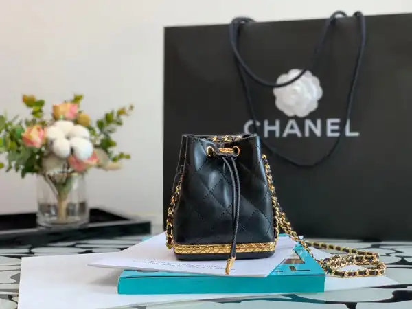 First Bag Ru CHANEL SMALL BUCKET WITH CHAIN