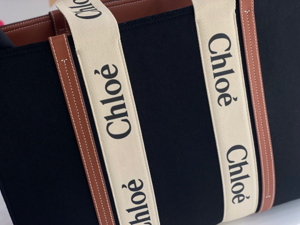 HOT SALE CHLOÉ large woody tote bag