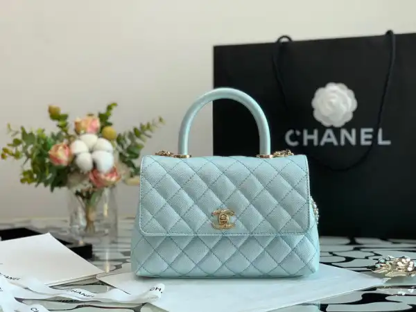 First bag ru CHANEL FLAP BAG WITH TOP HANDLE