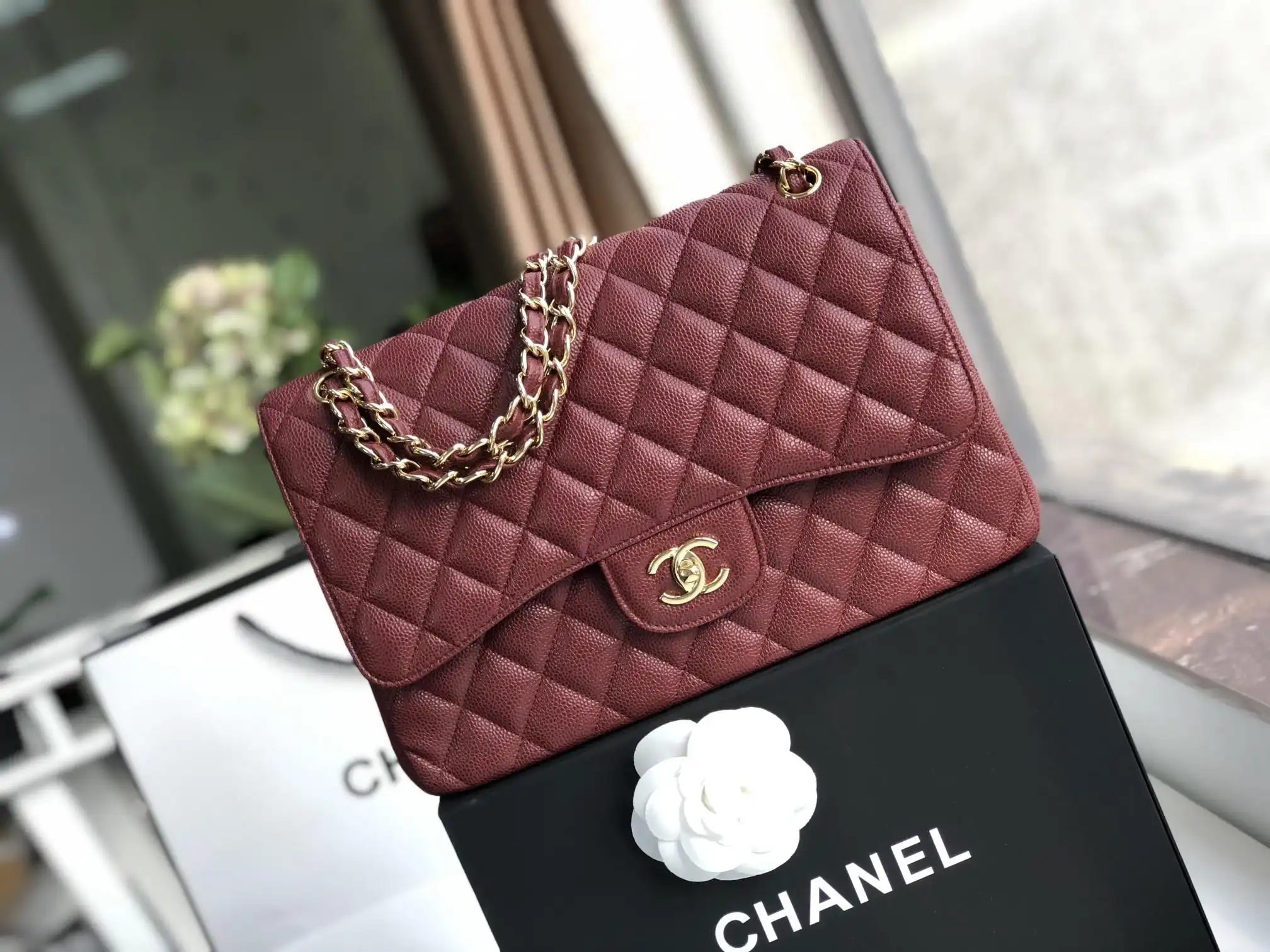 CHANEL FLAP BAG 30CM