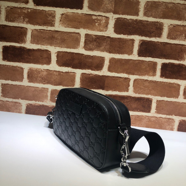 HOT SALE GUCCI GG Black shoulder bag