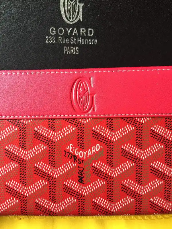 GOYARD ZIPPY WALLET