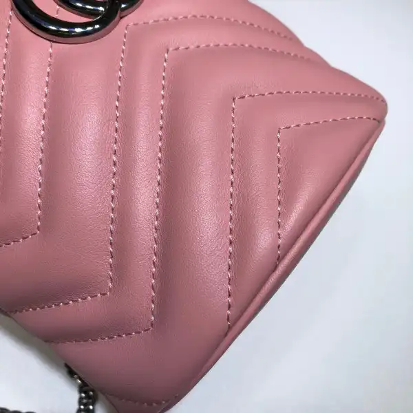 Cheap GUCCI GG Marmont mini bucket bag