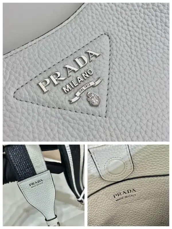 PRADA Leather mini shoulder bag