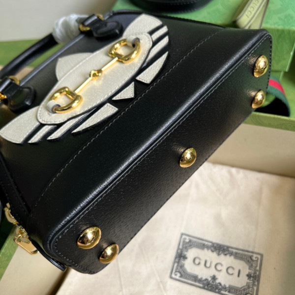 HOT SALE adidas x Gucci Horsebit 1955 mini bag