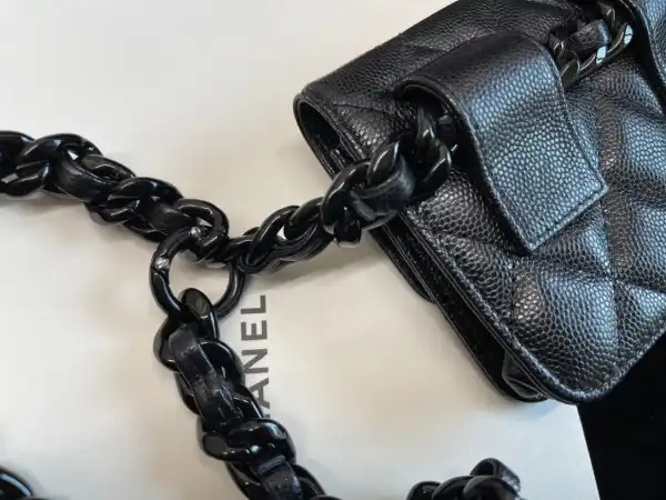 CHANEL BELT FLAP CARD HOLDER