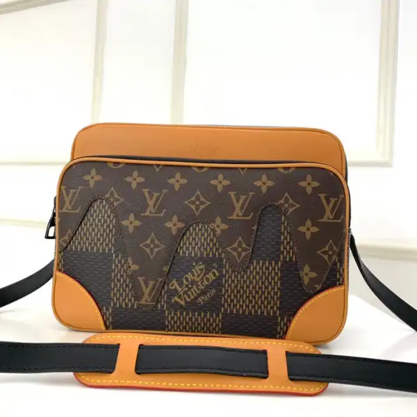 Aaa replica bags LOUIS VUITTON NANO AMAZONE MESSENGER