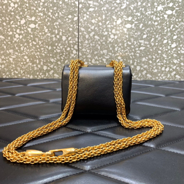 HOT SALE VALENTINO ONE STUD MICRO BAG WITH CHAIN