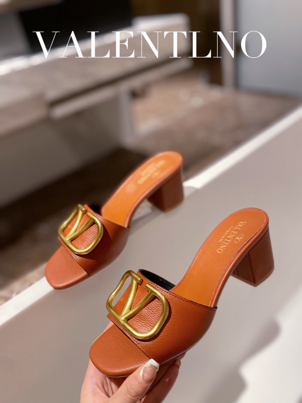 HOT SALE VALENTINO VLOGO SIGNATURE SLIDE SANDAL