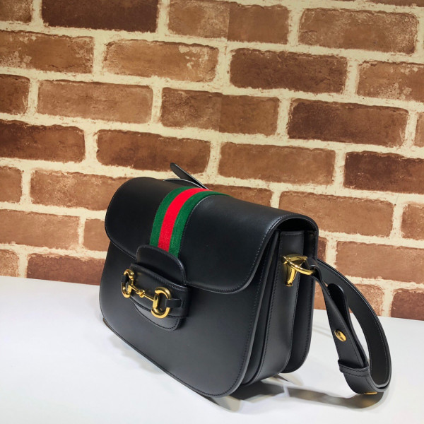 HOT SALE GUCCI 1955 Horsebit shoulder bag