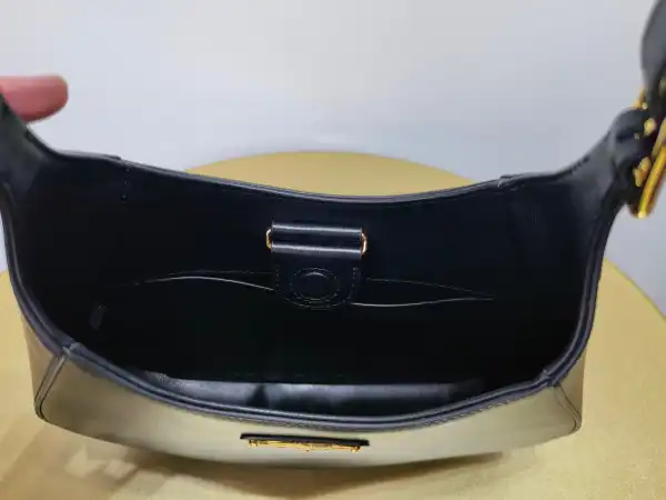 First bag ru Prada Leather shoulder bag