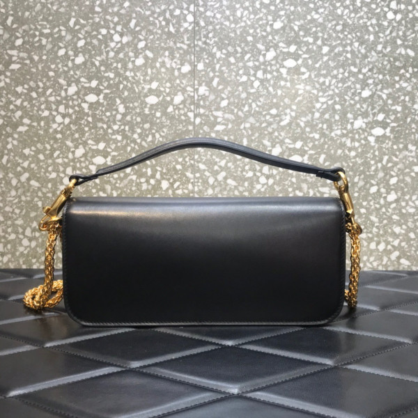 HOT SALE VALENTINO LOCÒ CALFSKIN SHOULDER BAG