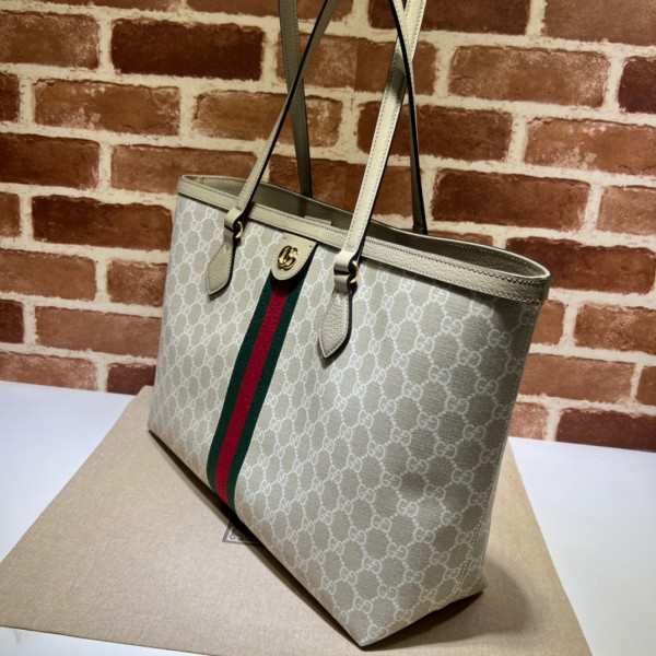 HOT SALE GUCCI Ophidia medium tote with Web