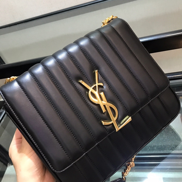 [FREE SHIPPING] YSL VICKY LARGE BAG