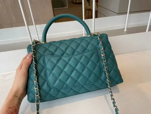 First Bag Ru CHANEL LARGE FLAP BAG WITH TOP HANDLE