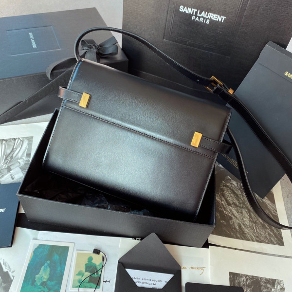 [FREE SHIPPING] YSL MANHATTAN SMALL SHOULDER BAG