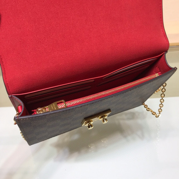 HOT SALE LOUIS VUITTON CROISETTE CHAIN WALLET