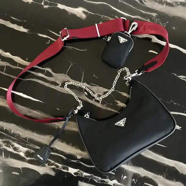 PRADA NYLON HOBO BAG