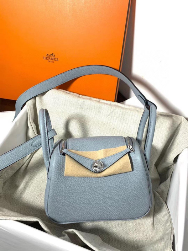 HOT SALE HERMES LINDY MINI HANDMADE