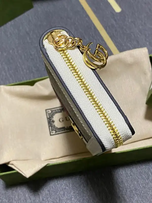 Gucci Ophidia GG zip around wallet