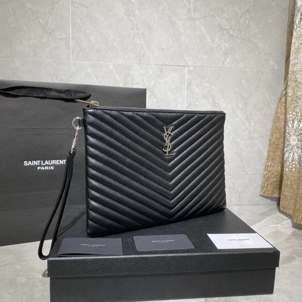 HOT SALE YSL MONOGRAM CLUTCH