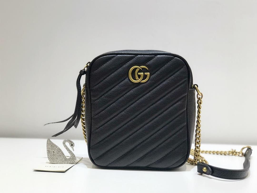 HOT SALE Gucci GG Marmont mini shoulder bag