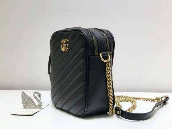 Affordable Gucci GG Marmont mini shoulder bag