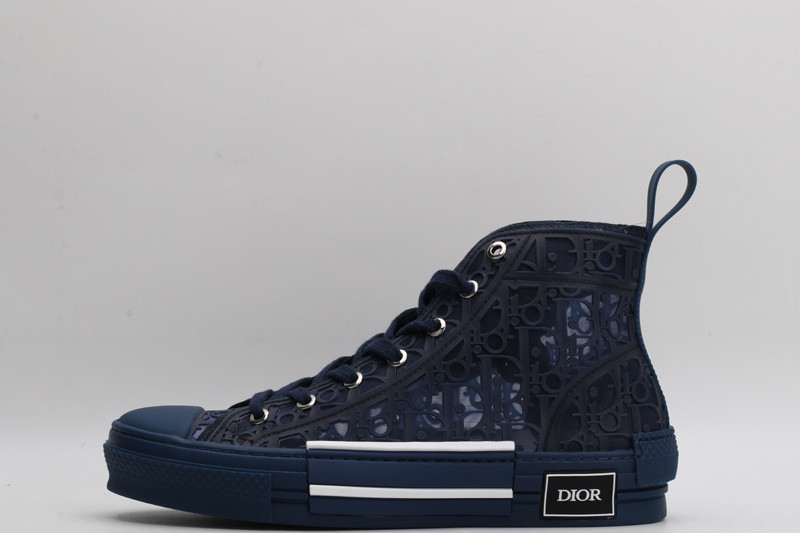 HOT SALE dior B23 OBLIQUE HIGH TOP SNEAKER