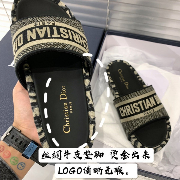 HOT SALE dior DWAY SLIDES