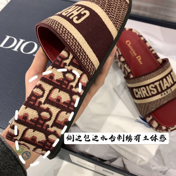 HOT SALE dior DWAY SLIDES