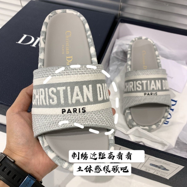 HOT SALE dior DWAY SLIDES